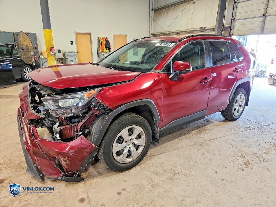 2020 TOYOTA RAV4 LE – Lot 53716886 auction photo