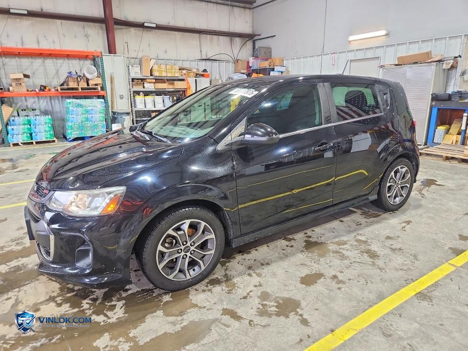 2018 CHEVROLET SONIC LT – Lot 53717976 auction photo