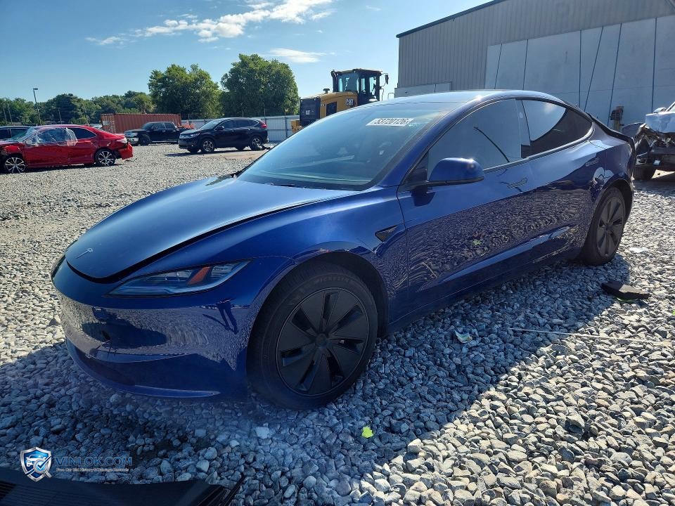 2025 TESLA MODEL 3 – Lot 53720126 auction photo