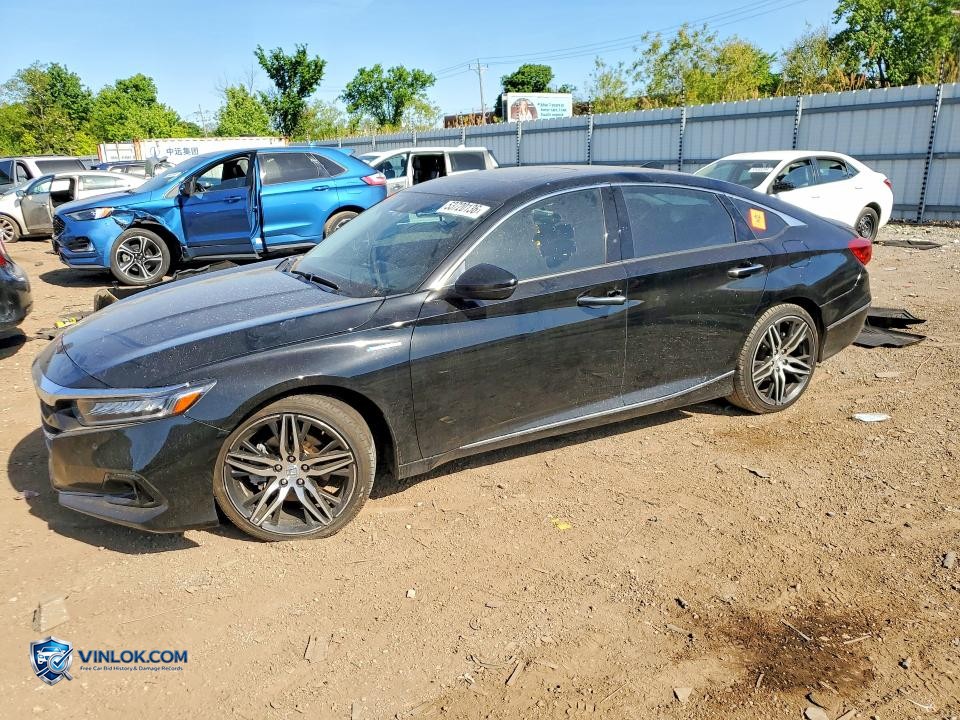 2021 HONDA ACCORD TOURING HYBRID – Lot 53720136 auction photo