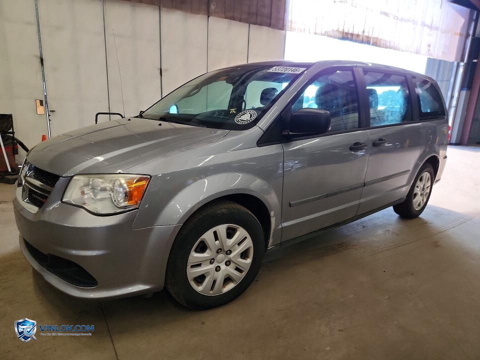 2014 DODGE GRAND CARAVAN SE – Lot 53720146 auction photo
