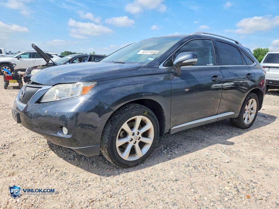 2010 LEXUS RX 350 – Lot 53721646 auction photo