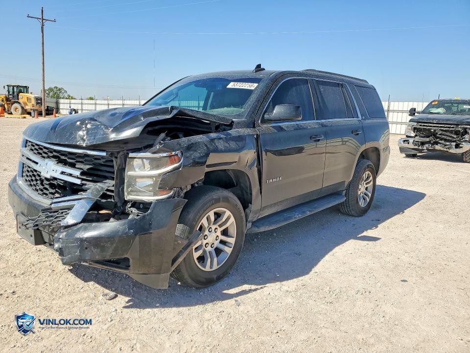 2019 CHEVROLET TAHOE C1500 LT – Lot 53722256 auction photo