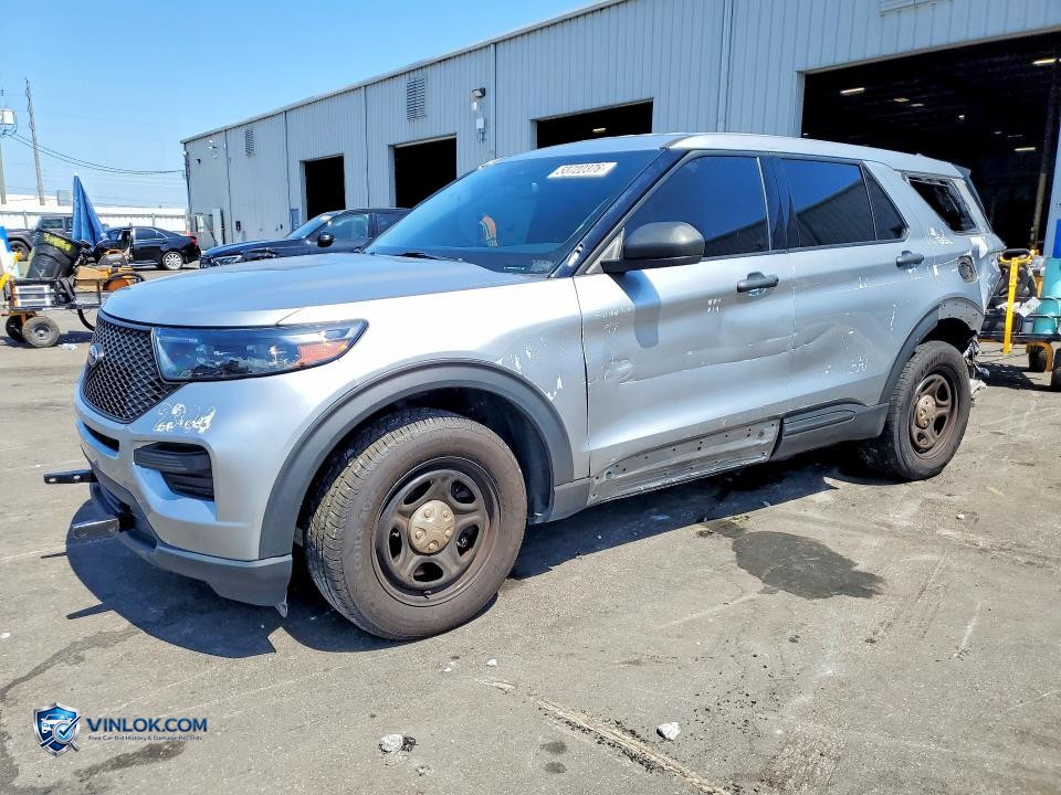 2023 FORD EXPLORER POLICE INTERCEPTOR – Lot 53722376 auction photo