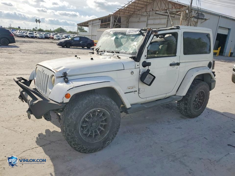 2012 JEEP WRANGLER SAHARA – Lot 53722446 auction photo