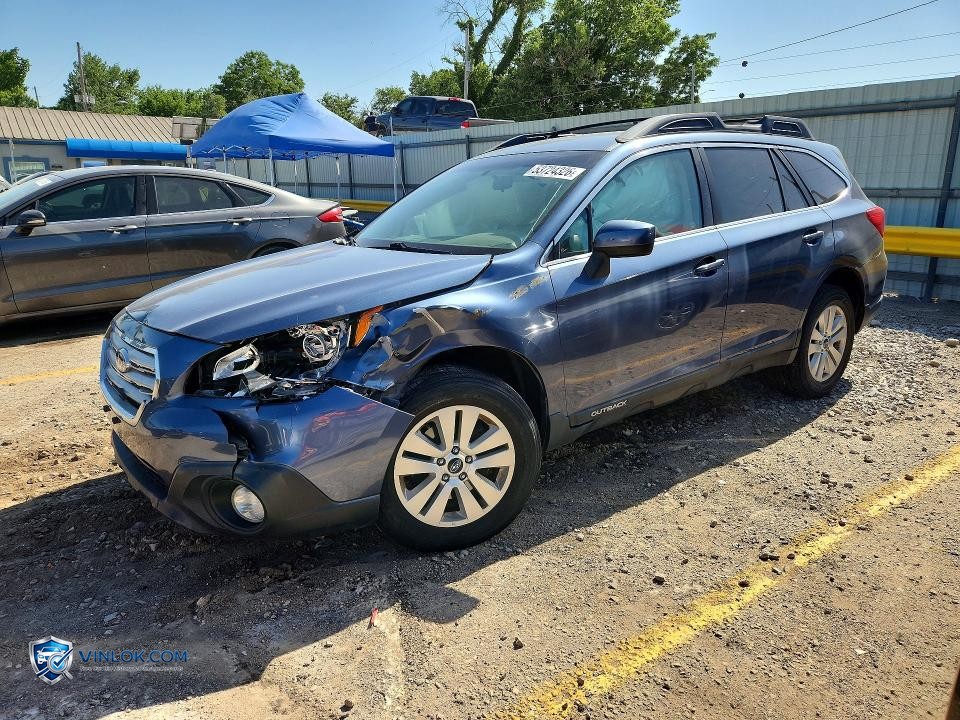2015 SUBARU OUTBACK 2.5I PREMIUM – Lot 53724326 auction photo