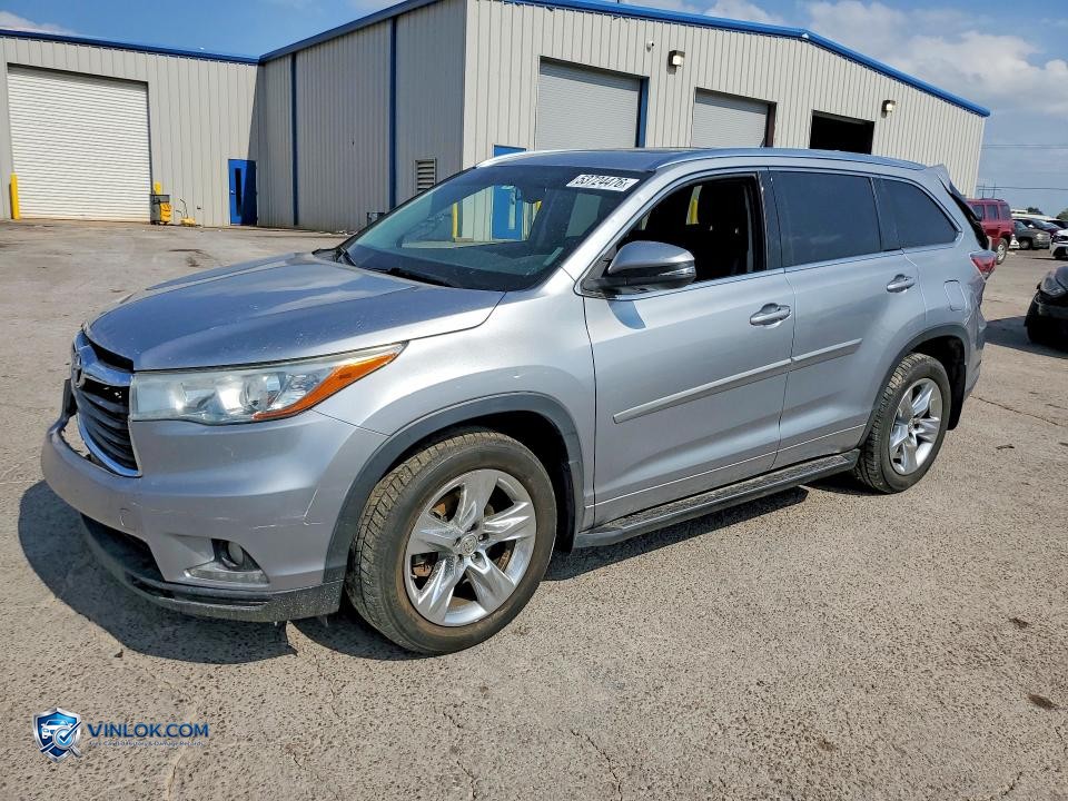 2014 TOYOTA HIGHLANDER LIMITED – Lot 53724476 auction photo