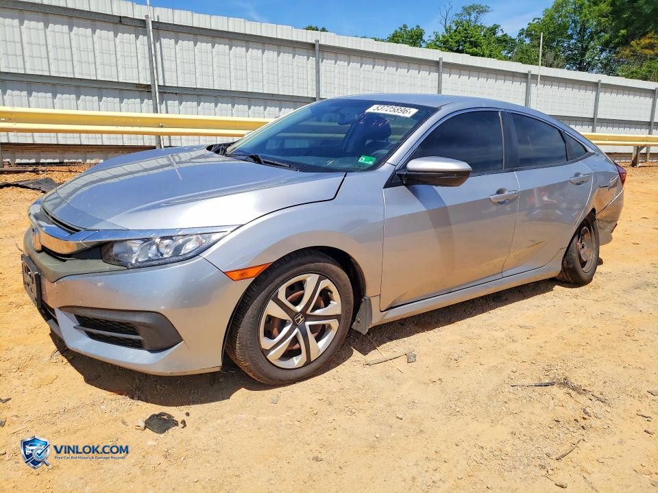 2018 HONDA CIVIC LX – Lot 53725896 auction photo