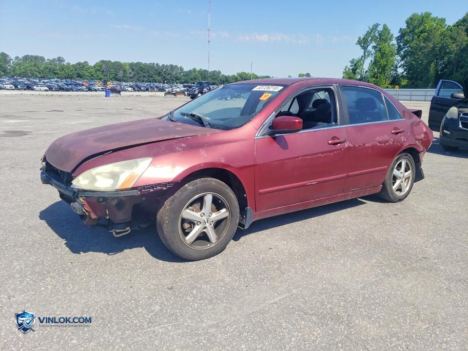 2005 HONDA ACCORD EX – Lot 53726216 auction photo