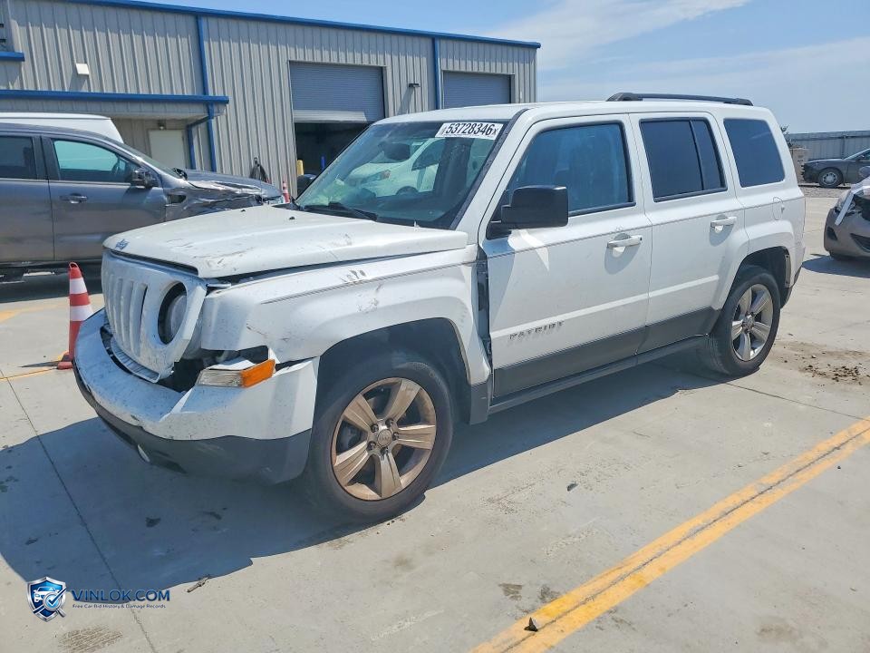 2016 JEEP PATRIOT LATITUDE – Lot 53728346 auction photo