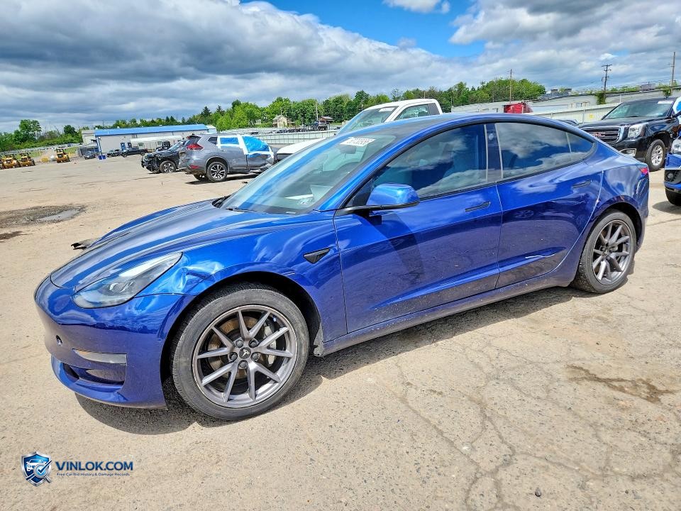 2021 TESLA MODEL 3 – Lot 53730956 auction photo