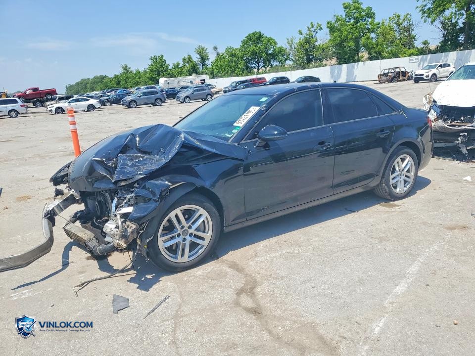 2017 AUDI A4 PREMIUM – Lot 53731106 auction photo