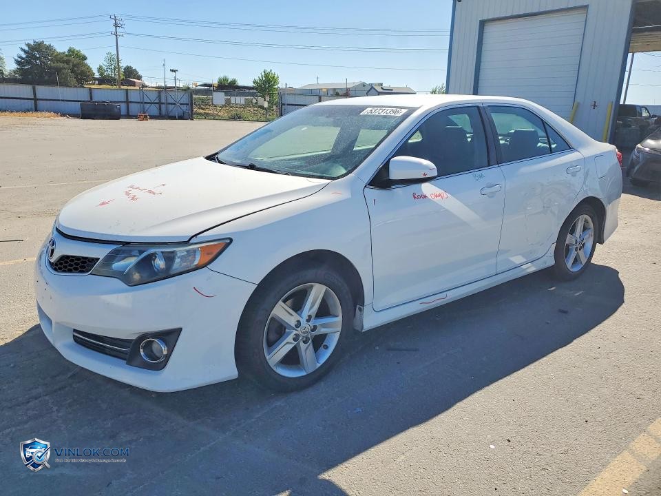 2014 TOYOTA CAMRY SE – Lot 53731396 auction photo