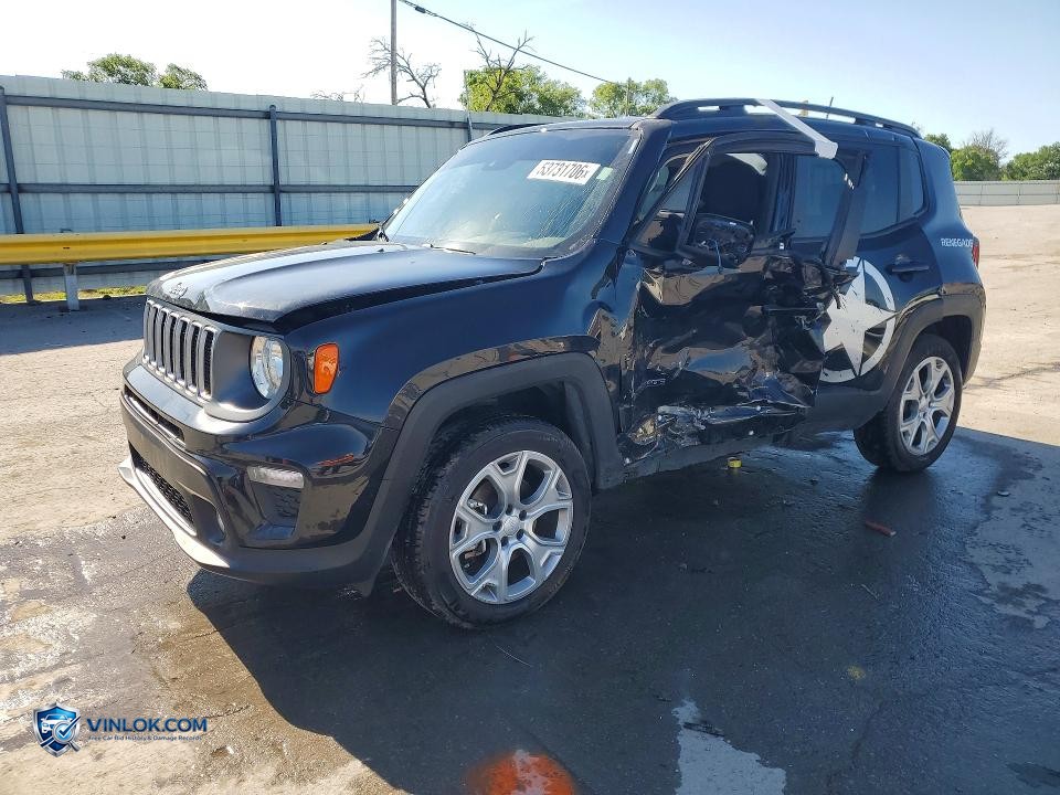 2023 JEEP RENEGADE LIMITED – Lot 53731706 auction photo