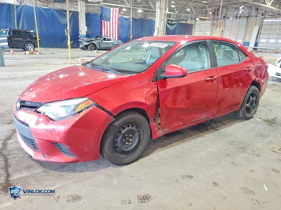 2014 TOYOTA COROLLA LE – Lot 53732436 auction photo