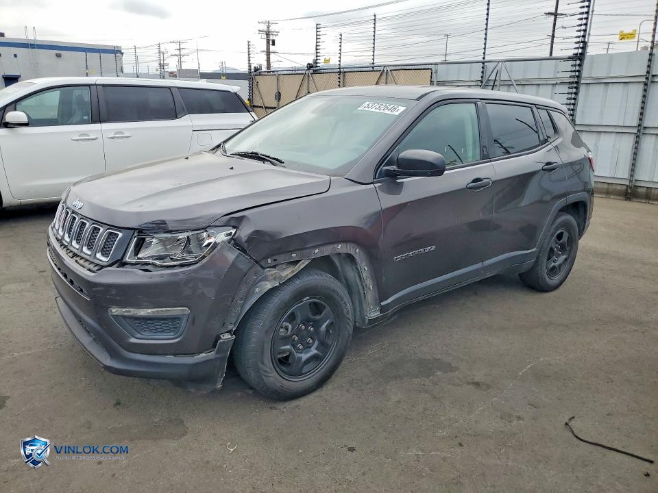 2018 JEEP COMPASS SPORT – Lot 53732646 auction photo