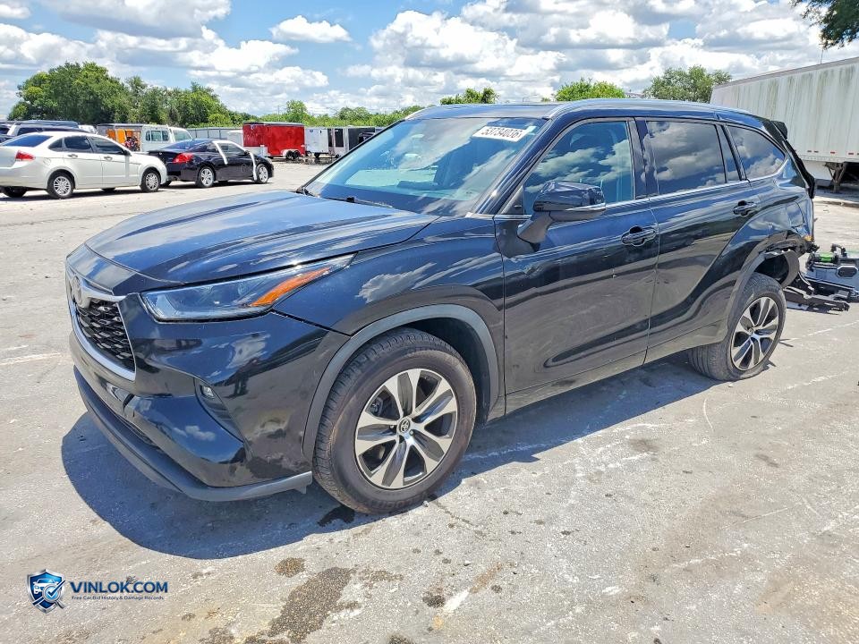 2021 TOYOTA HIGHLANDER XLE – Lot 53734036 auction photo
