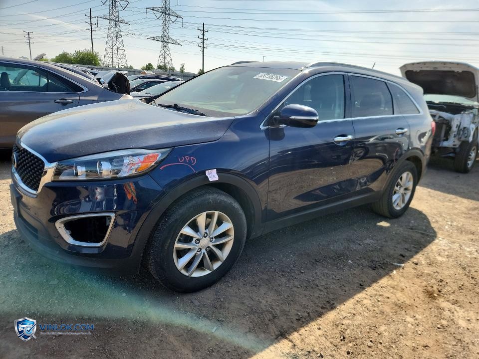 2016 KIA SORENTO LX – Lot 53735286 auction photo
