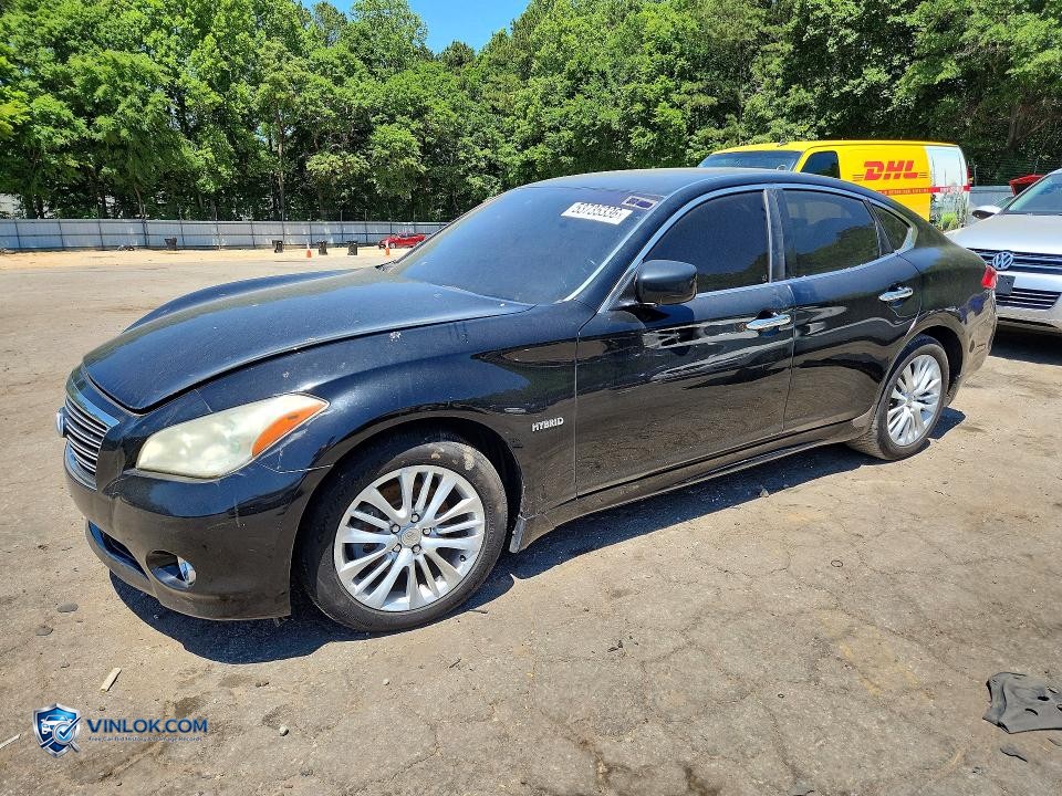 2012 INFINITI M35H BASE – Lot 53735336 auction photo