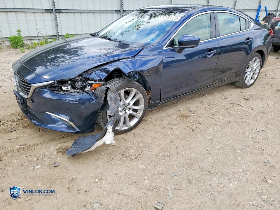 2017 MAZDA 6 TOURING – Lot 53737066 auction photo