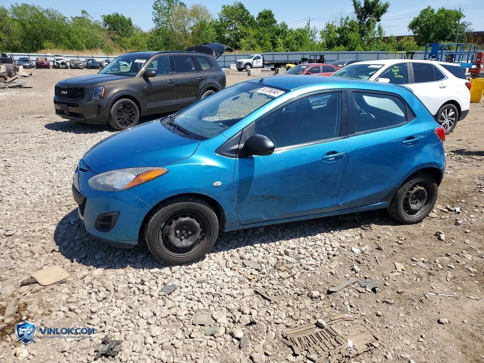 2012 MAZDA MAZDA2 – Lot 53738346 auction photo