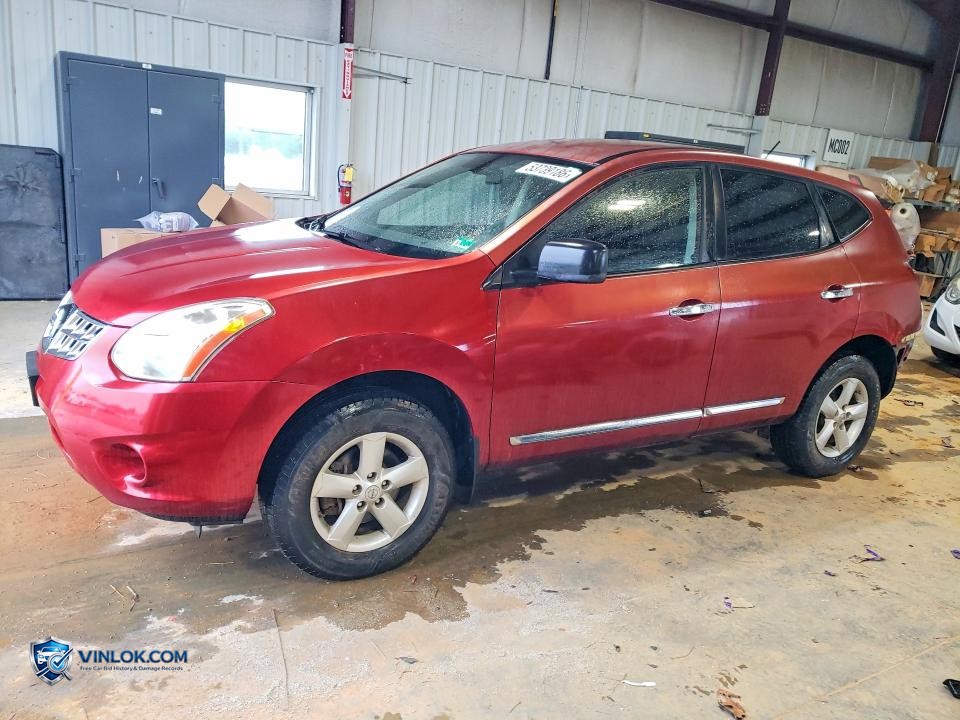 2012 NISSAN ROGUE S – Lot 53739186 auction photo