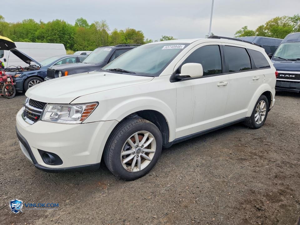 2017 DODGE JOURNEY SXT – Lot 53740946 auction photo