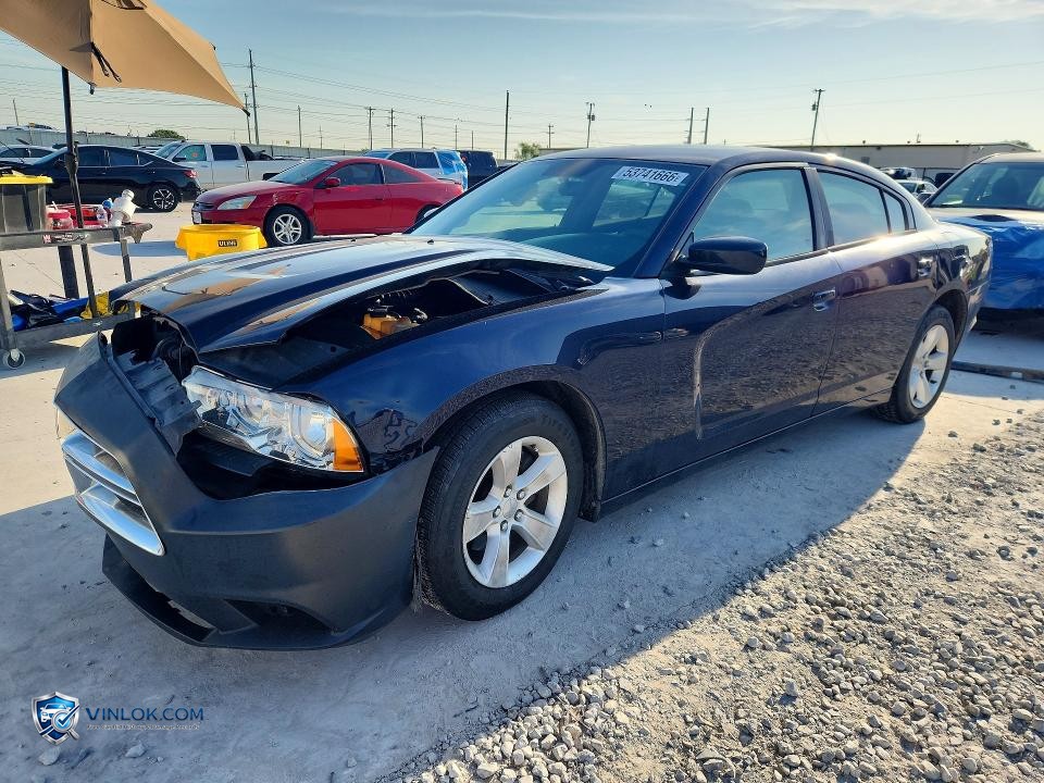 2012 DODGE CHARGER SE – Lot 53741666 auction photo