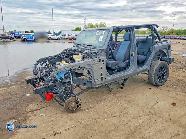 2022 JEEP WRANGLER UNLIMITED SPORT – Lot 53744296 auction photo