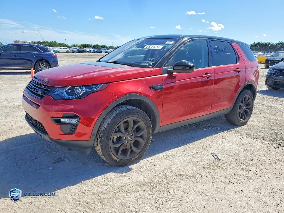 2019 LAND ROVER DISCOVERY SPORT HSE – Lot 53744756 auction photo