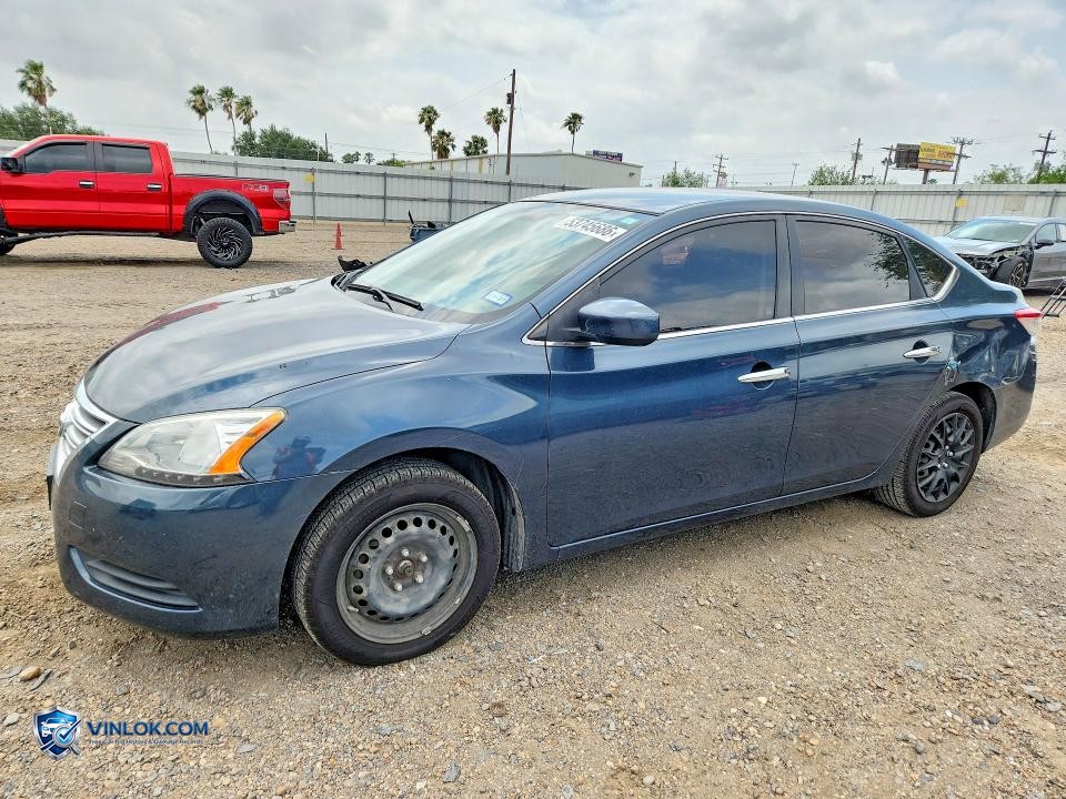2015 NISSAN SENTRA SV – Lot 53745686 auction photo