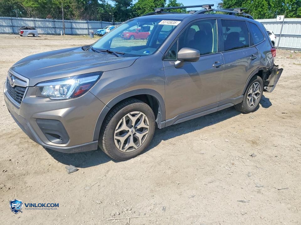 2020 SUBARU FORESTER PREMIUM – Lot 53745836 auction photo