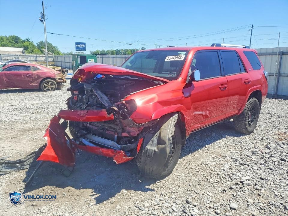 2022 TOYOTA 4RUNNER SR5 – Lot 53745986 auction photo