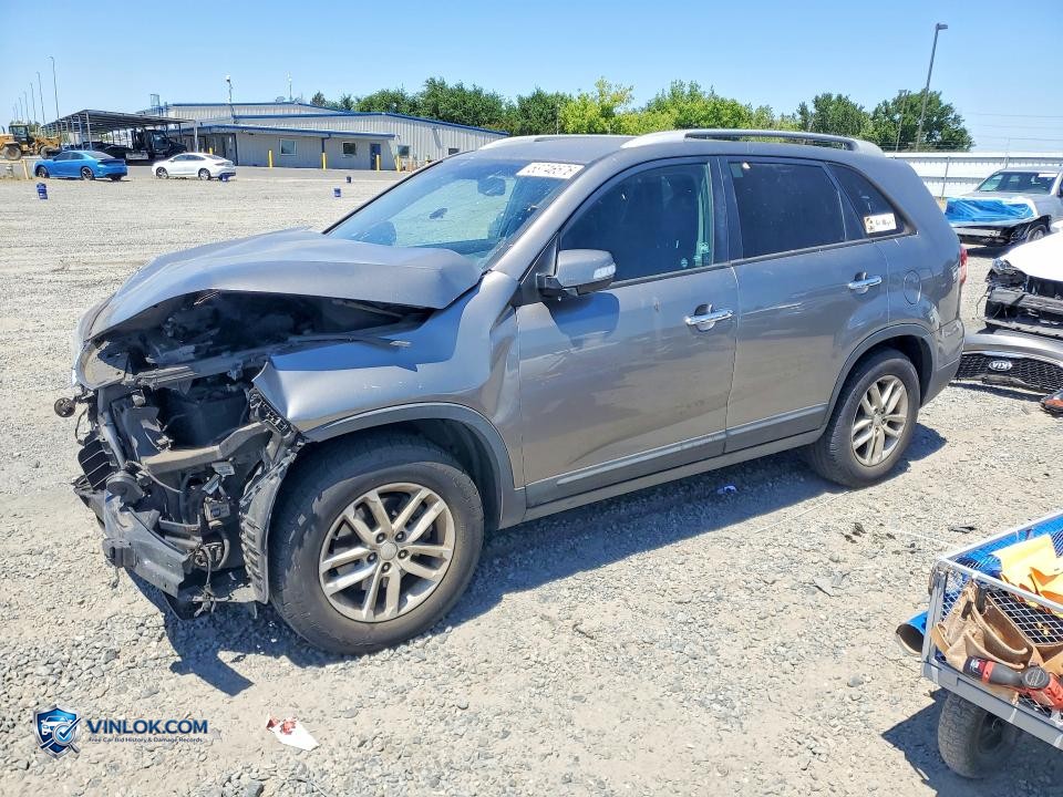 2015 KIA SORENTO LX – Lot 53746576 auction photo