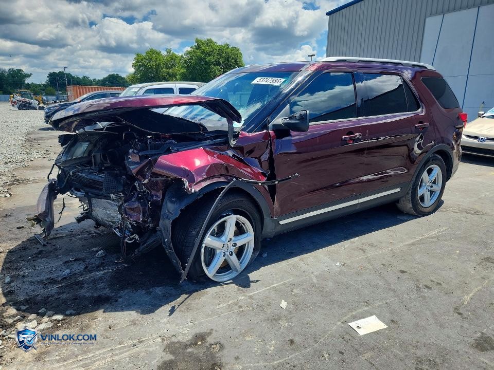 2018 FORD EXPLORER XLT – Lot 53747986 auction photo