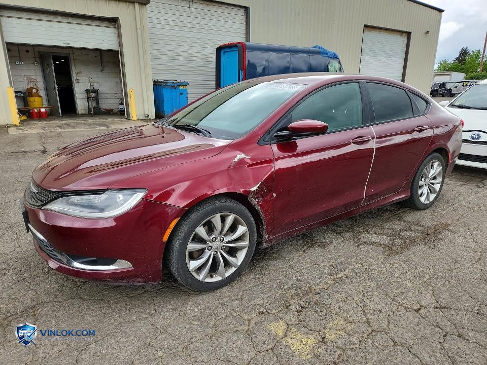 2015 CHRYSLER 200 4D 4WD – Lot 53751246 auction photo