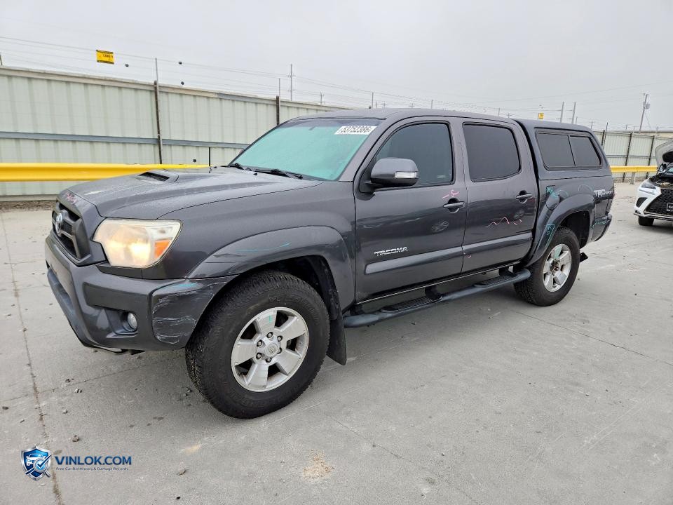 2014 TOYOTA TACOMA DOUBLE CAB – Lot 53752386 auction photo