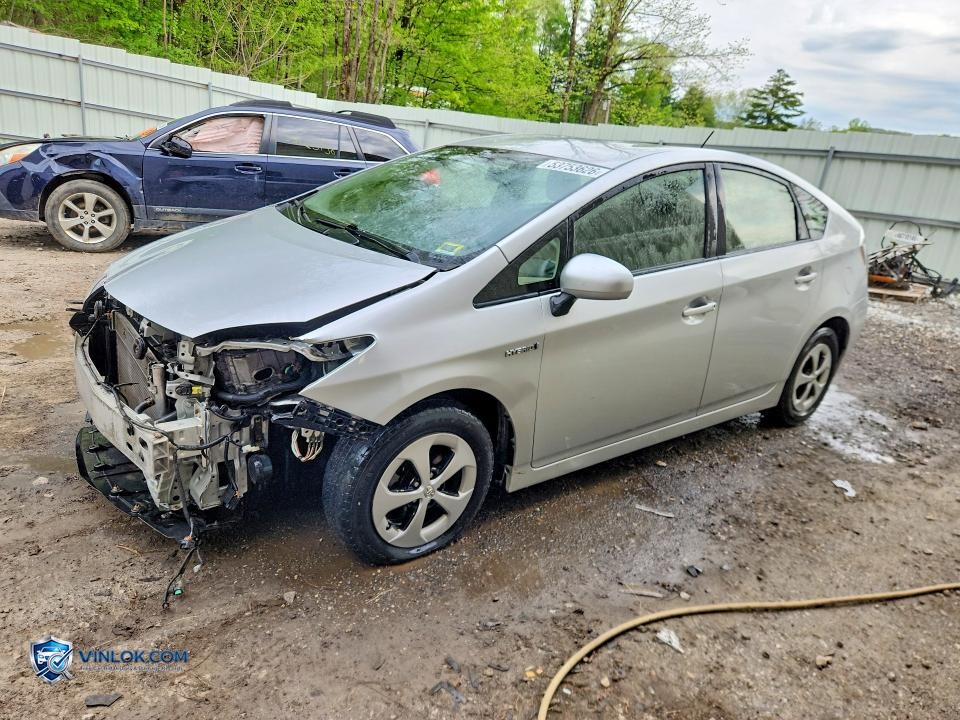 2013 TOYOTA PRIUS TWO – Lot 53753626 auction photo