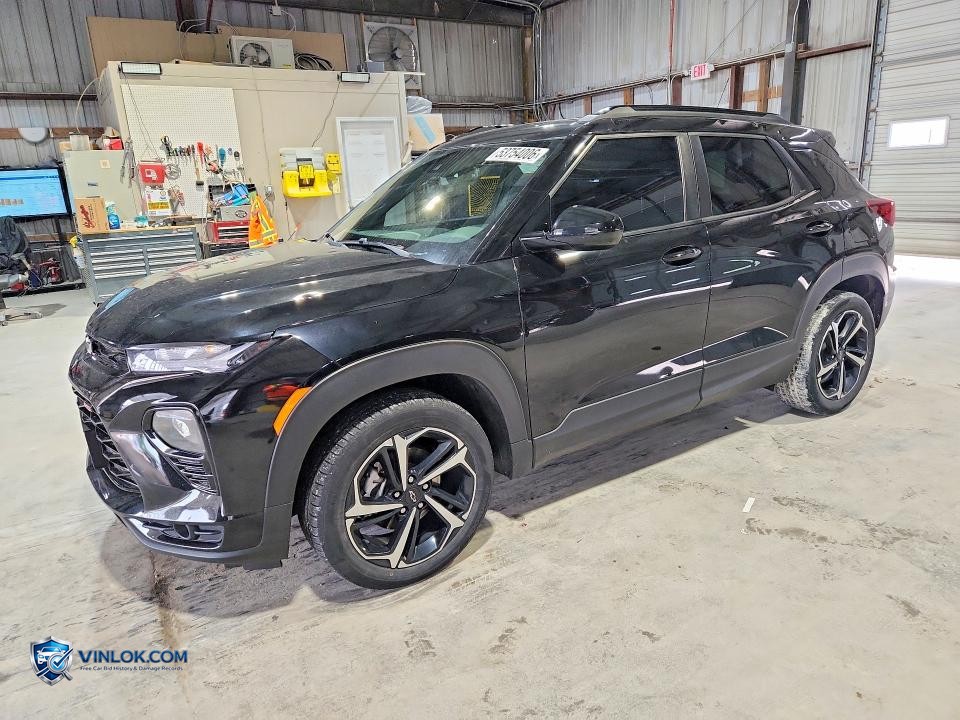 2021 CHEVROLET TRAILBLAZER RS – Lot 53754006 auction photo