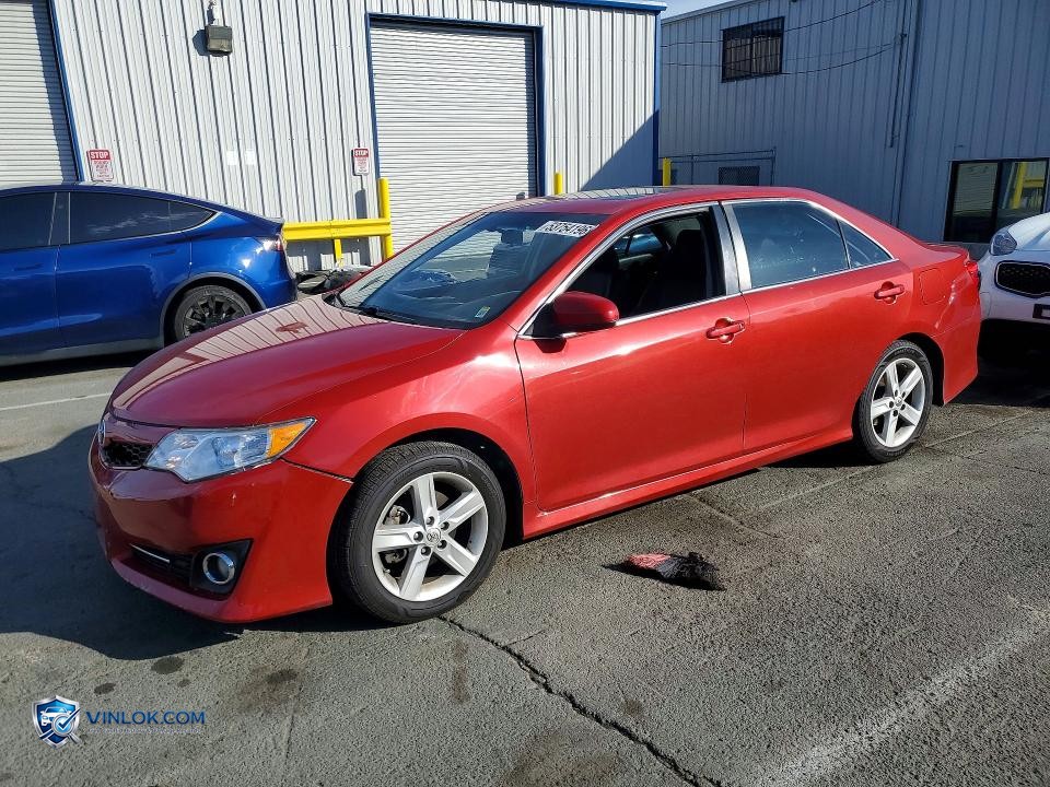 2014 TOYOTA CAMRY SE – Lot 53754196 auction photo