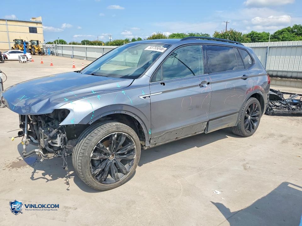 2021 VOLKSWAGEN TIGUAN SE – Lot 53755046 auction photo