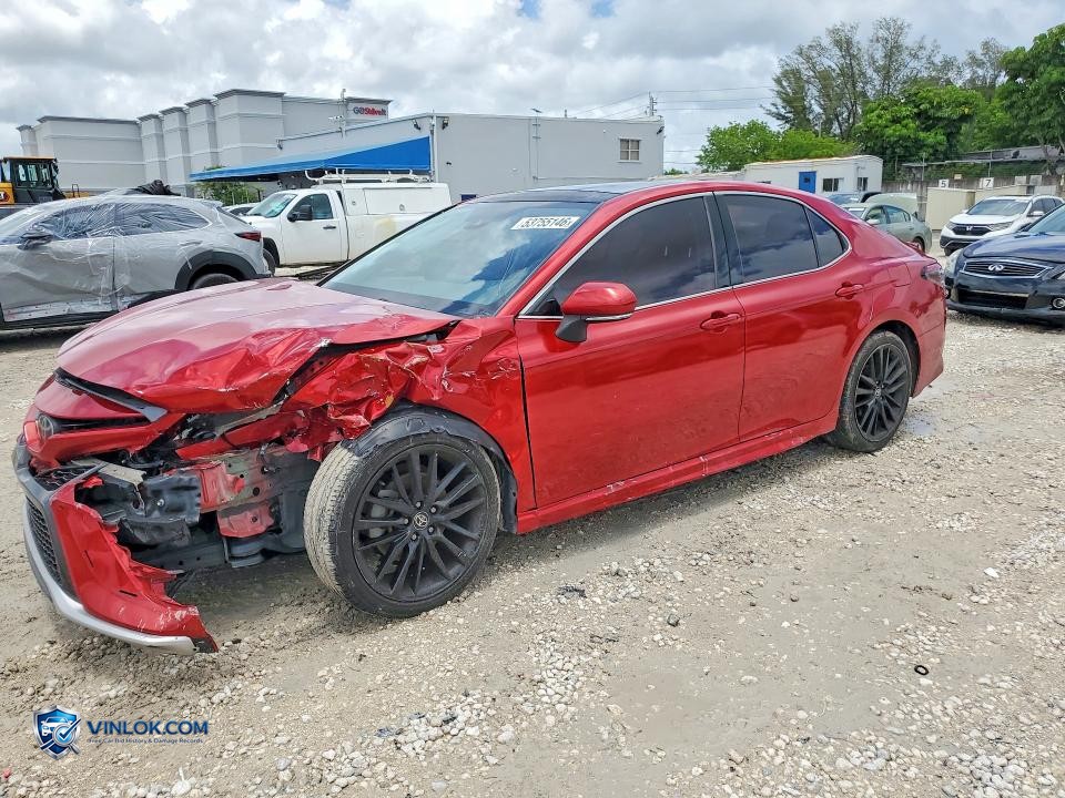 2021 TOYOTA CAMRY XSE – Lot 53755146 auction photo