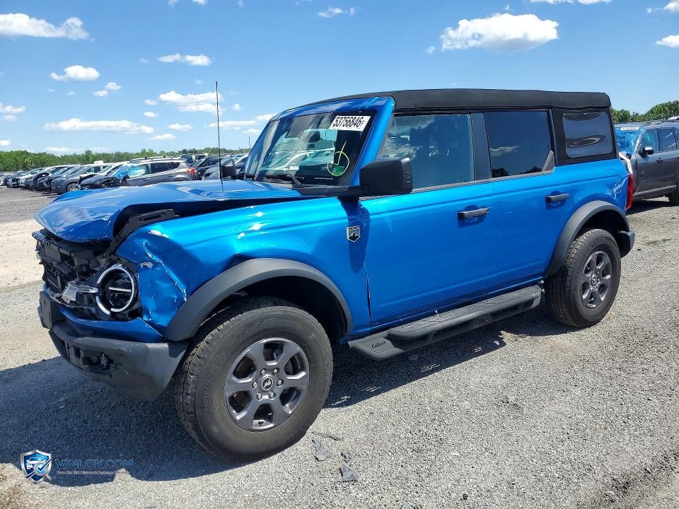 2024 FORD BRONCO BIG BEND – Lot 53756846 auction photo