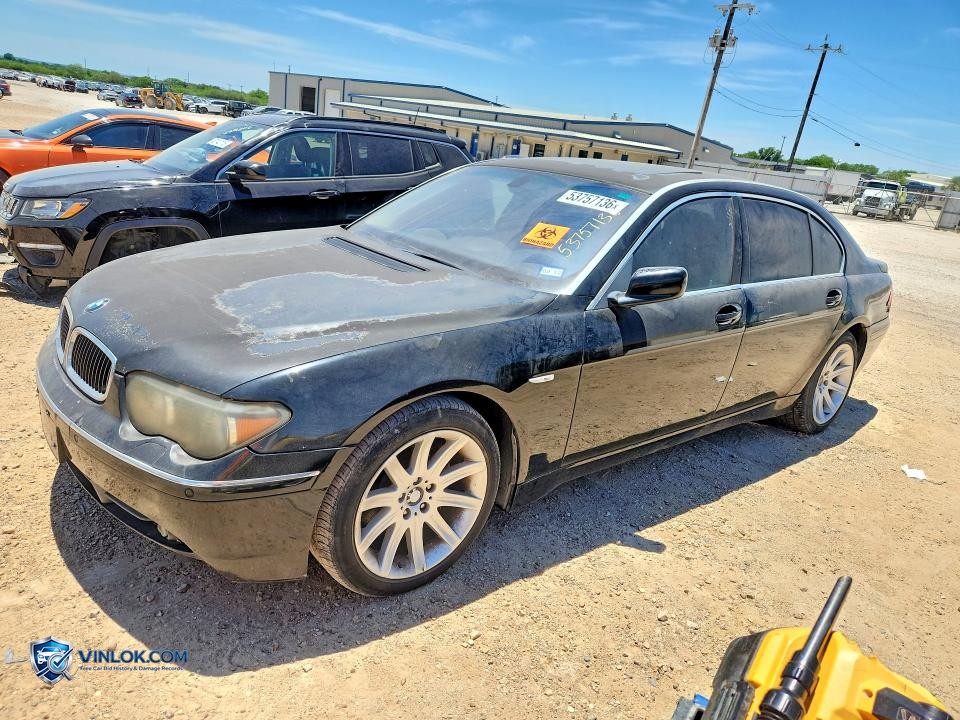 2003 BMW 745 LI – Lot 53757136 auction photo