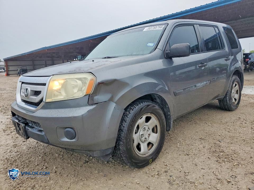 2011 HOND PILOT LX – Lot 53758766 auction photo