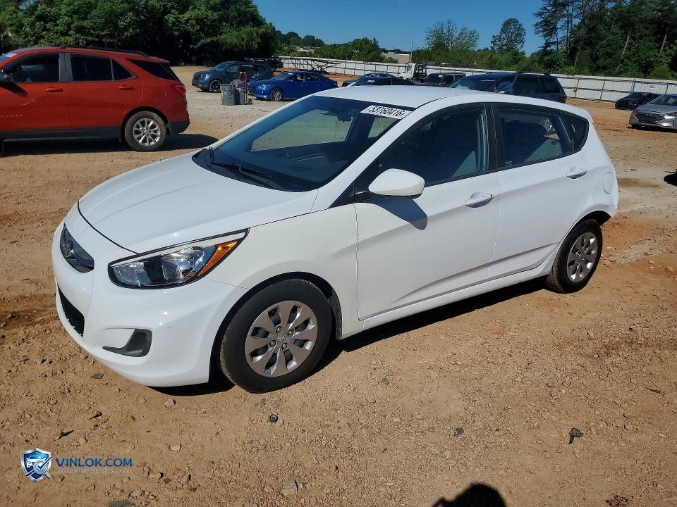 2017 HYUNDAI ACCENT – Lot 53760416 auction photo