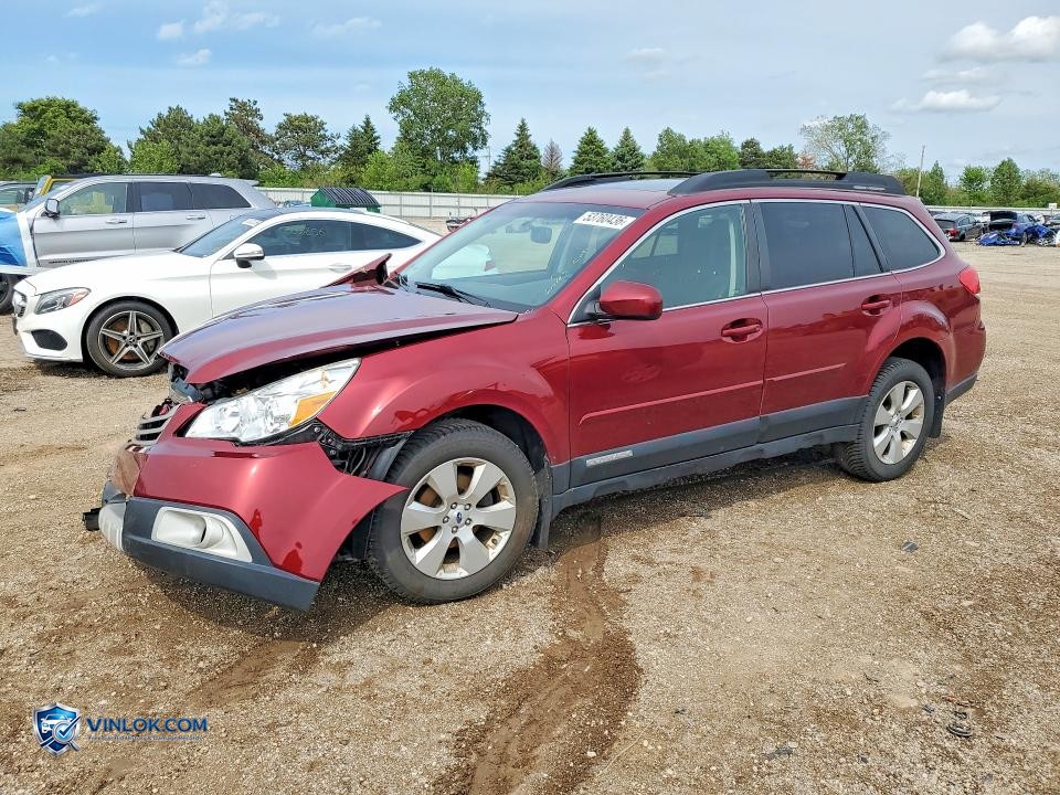 2012 SUBARU OUTBACK 2.5I LIMITED – Lot 53760436 auction photo