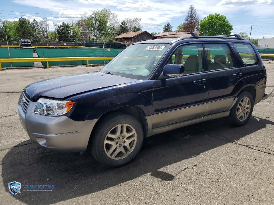2006 SUBARU FORESTER 2.5X LL BEAN – Lot 53761506 auction photo