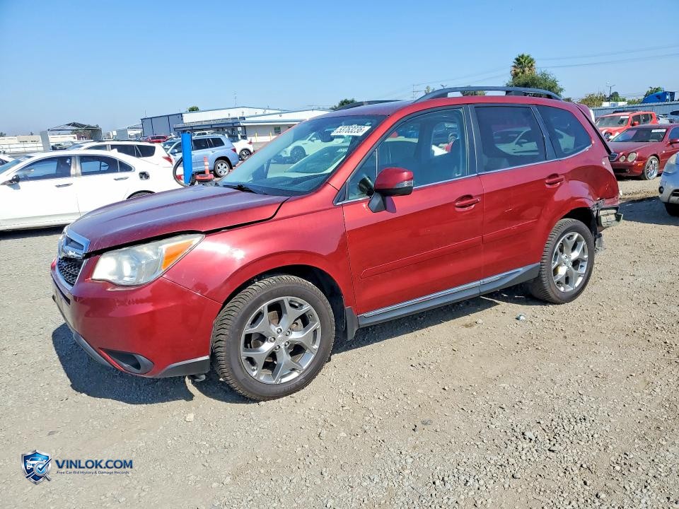 2015 SUBARU FORESTER 2.5I TOURING – Lot 53763236 auction photo
