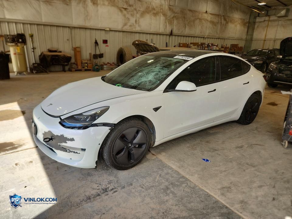2023 TESLA MODEL 3 – Lot 53763356 auction photo